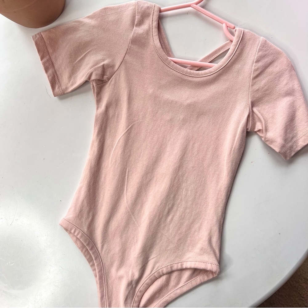 Little James | Paradise Strap Bodysuit - Pink (girls 4-5Y)